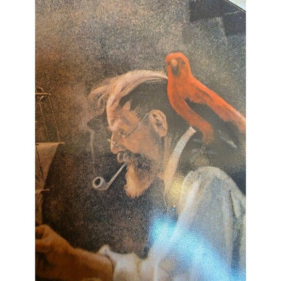 Norman Rockwell "The Ship Builder" Limited Edition Collector Plate - Picture 3 of 16